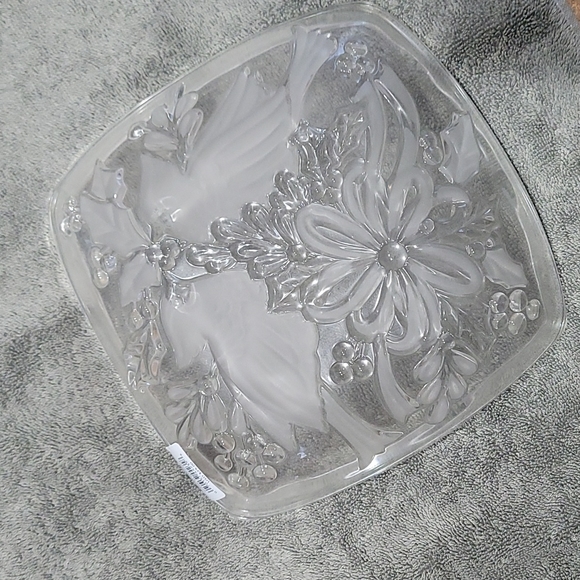 Gorham Crystal Cardinal Bowl!!! - Picture 4 of 12